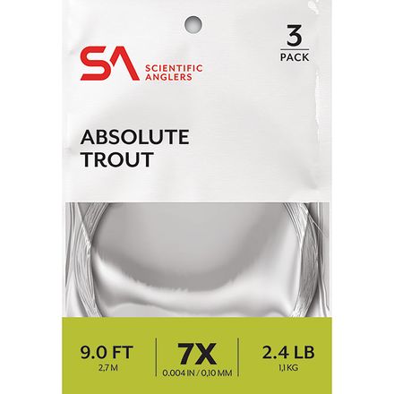 Scientific Anglers - Absolute Trout - 7.5' - 20 Pack