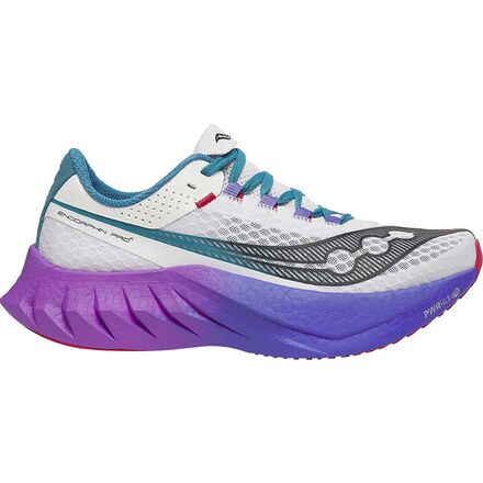 Saucony - Endorphin Pro 4 Running Shoe - Women's - White/Shadow