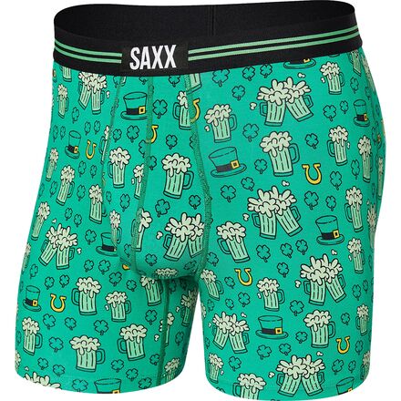 SAXX - Ultra Boxer Brief + Fly - Men's - St. Patrick'S Day/Green