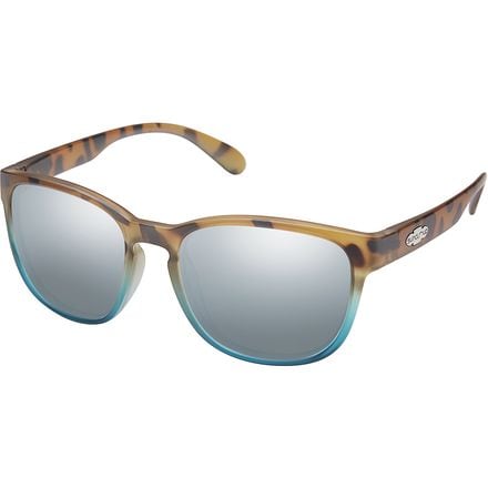 Suncloud Polarized Optics - Loveseat Polarized Sunglasses - Mt Tortoise Blue Fade/Polarized Silver Mirror
