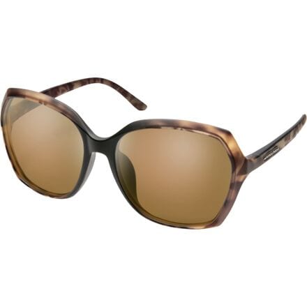 Suncloud Polarized Optics - Adelaide Polarized Sunglasses - Matte Cola Tortoise Fade/Polarized Brown