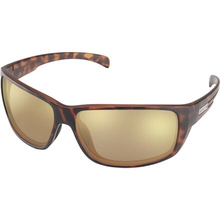 Suncloud Polarized Optics - Milestone Polarized Sunglasses - Matte Tortoise/Polarized Sienna Mirror
