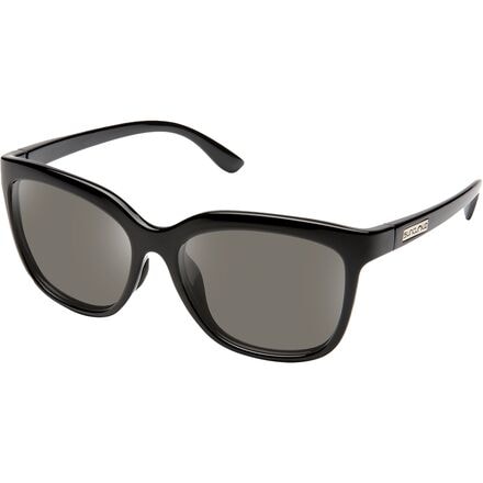 Suncloud Polarized Optics - Sunnyside Polarized Sunglasses - Black/Grey Polar