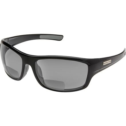 Suncloud Polarized Optics - Cover Reader 2.00 Polarized Sunglasses - Kids' - Black/Polar Gray