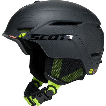Scott - Symbol 2 Plus D Helmet - Dark Grey/Ultralime Yellow