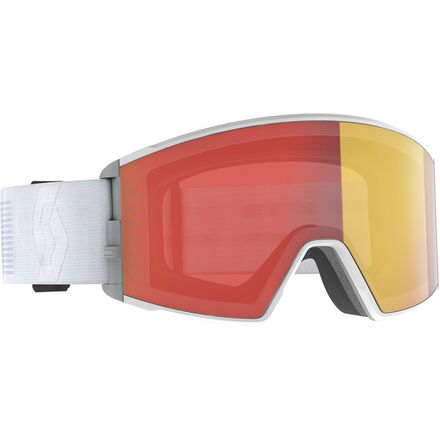 Scott - React Light Sensi Tive Goggles - Mineral White/Light Sensitive Red Chrom