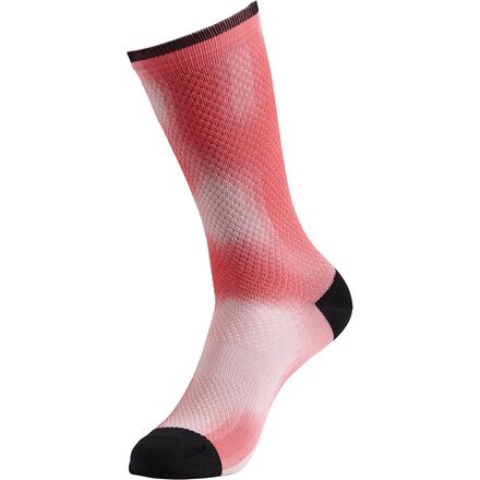 Specialized - Soft Air Road Tall Sock - Vivid Coral Distortion