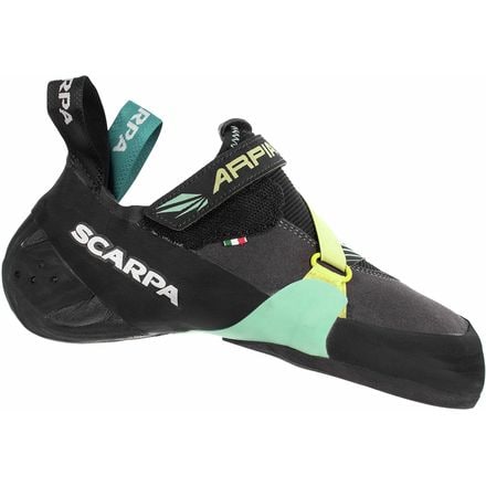 Scarpa - Arpia Climbing Shoe - Women's - Black/Aqua