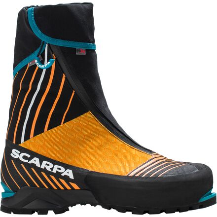 Scarpa - Phantom Tech Mountaineering Boot - Men's - Black/Bright Orange