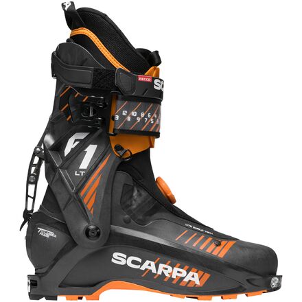 Scarpa - F1 LT Alpine Touring Boot - 2023 - Carbon/Orange