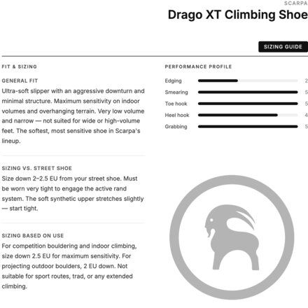 Scarpa - Drago XT Climbing Shoe
