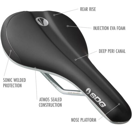 SDG Components - Bel-Air V3 Lux-Alloy Saddle