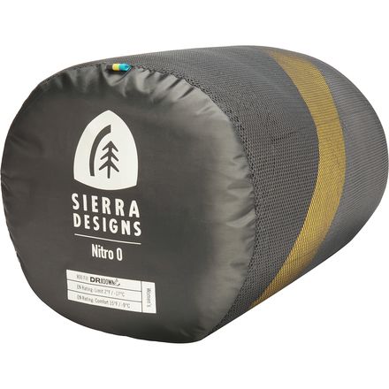 Sierra Designs - Nitro UL 800 Dridown Sleeping Bag: 0F Down - Women's