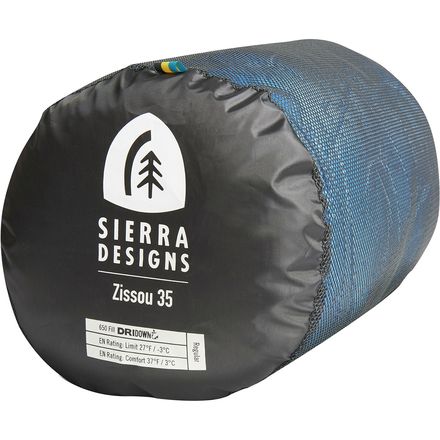 Sierra Designs - Zissou 650FP Sleeping Bag: 35F Down
