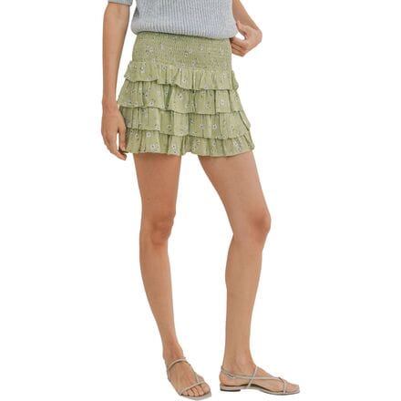 Sadie & Sage - California Girl Tiered Mini Skirt - Women's