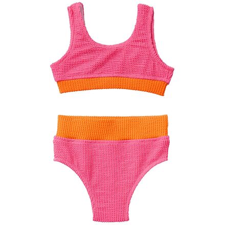 Crinkle Two Piece Swimsuit - Girls'