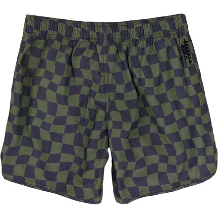Seaesta Surf - Wavy Checks Boardshort - Boys'