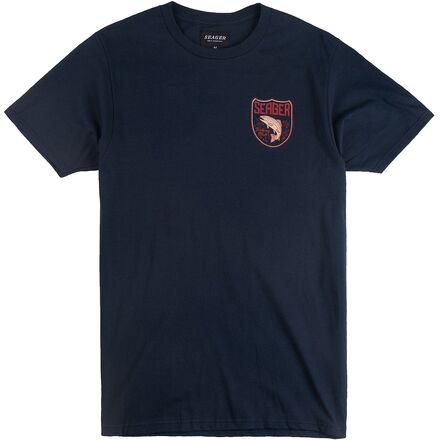 Seager Co. - Fishing Club Short-Sleeve T-Shirt - Men's - Navy