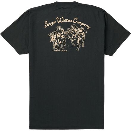 Seager Co. - Los Rios T-Shirt - Men's - Vintage Black