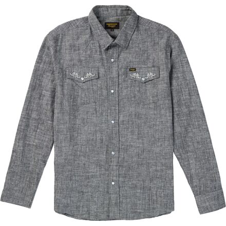 Reagan Pearl Snap Hemp Shirt - Men's