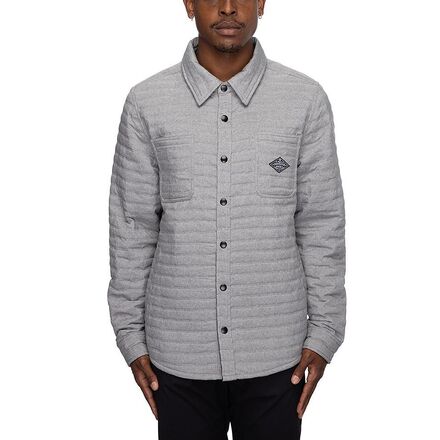 686 - Engineered Quilted Shacket - Men's - Light Grey