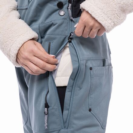 686 - Black Magic Insulated Bib Pant - Women's