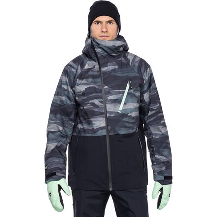686 - Hydra Down Thermagraph GORE-TEX Jacket - Men's - Dusty Orchid Waterland Camo Colorblock