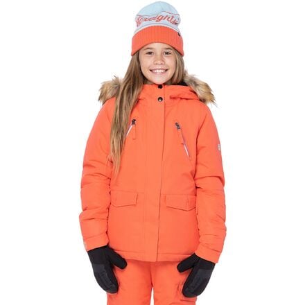 686 - Ceremony Insulated Jacket - Girls' - Hot Coral
