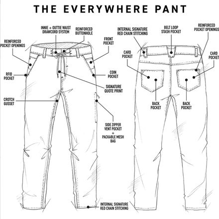 686 - Slim Fit Everywhere Pant - Men's