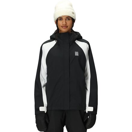 686 - Hologram Shell Jacket - Women's - Black Colorblock