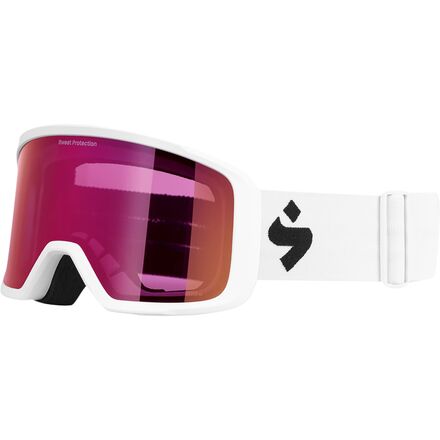 Sweet Protection - Firewall RIG Reflect Goggles - Satin White/RIG Bixbite