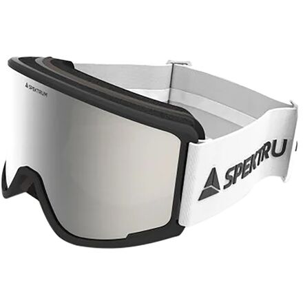 Spektrum - Templet Bio Classic Goggles - Black/Optical White/Silver Mirror