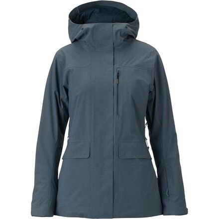 Strafe Outerwear - Castle Jacket-Women's - Heather New Navy2019