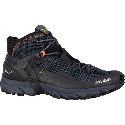 Salewa - Ultra Flex 2 Mid GTX Hiking Boot - Men's - Black Out/Red Orange