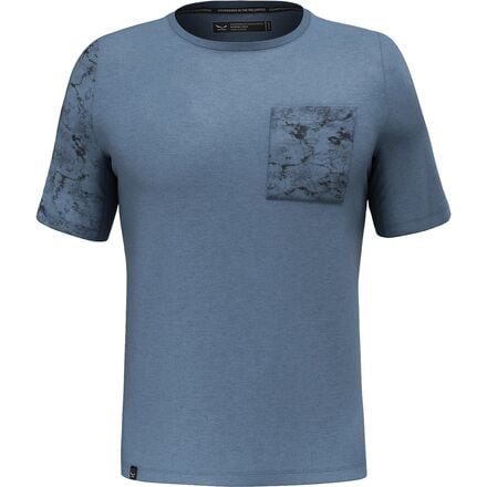 Salewa - Lavaredo Hemp Pocket T-Shirt - Men's - Java Blue