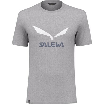 Salewa - Solidlogo Dri-Release T-Shirt - Men's - Heather Grey