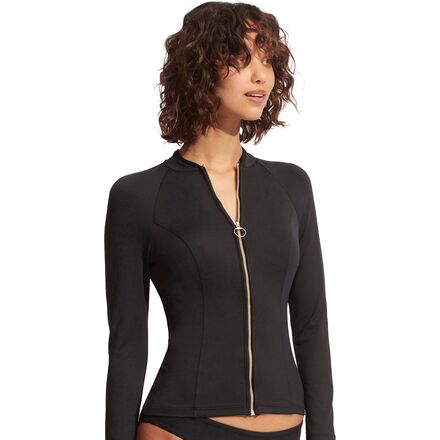Seafolly - Seafolly Collective Long Sleeve Sunvest Top - Women's