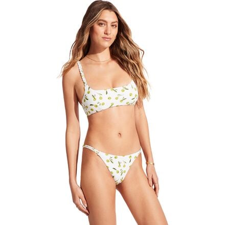 Seafolly - Summercrush Plaited Detail Hipster Bikini Bottom - Women's