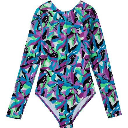Twist Back Paddle One-Piece Swim Suit - Girls'