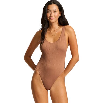 Retro One Piece Swimsuit - Women's