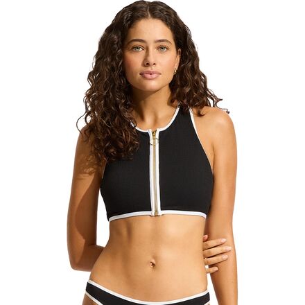 Zip Front Tank Top - Women's
