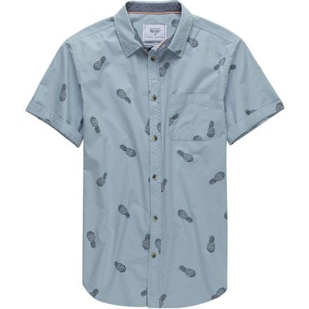 Straight Faded - Pineapple Print Button-Down - Men's