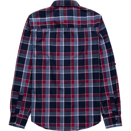 Straight Faded - Long Sleeve Flannel Button Down - Men's