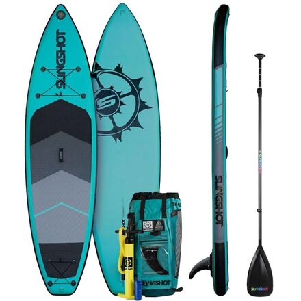 Slingshot Sports - Crossbreed 11ft Airtech Package Inflatable SUP - Aqua