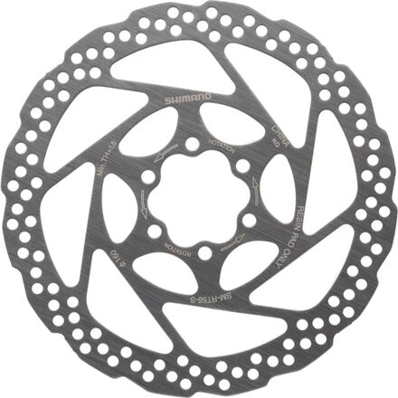 Deore SM-RT56-S Disc Brake Rotor -6-Bolt For Resin Pads