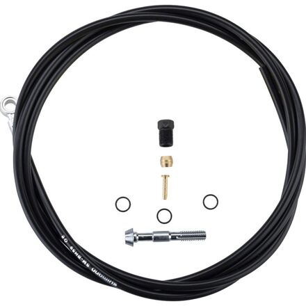 Sm-Bh59-Sb Hose Kit-Road Hydr Brakes+ Straight Banjo Fitting