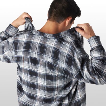Stoic - Button-Down Cotton Yarn Dye Flannel Shirt - Men's