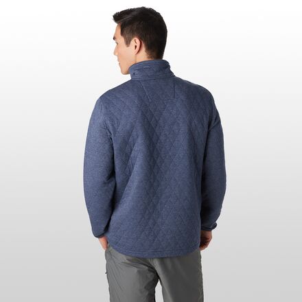 Stoic - Stoic Quilted 1/4 Button Pullover - Men's