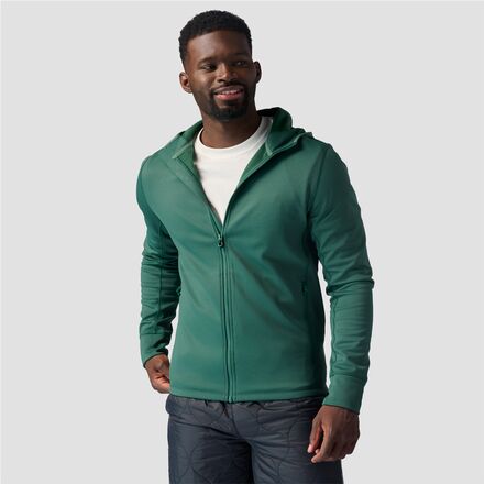 Stoic - Tech Fleece Hooded Jacket - Men's - Trekking Green