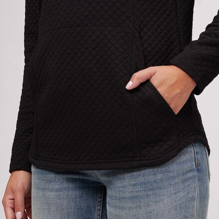 Stoic - Quilted Cowl Neck Pullover - Women's